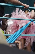 RIHANNA Arrives at Barbados Kadooment Day Parade 08/05/2019