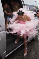 RIHANNA Arrives at Barbados Kadooment Day Parade 08/05/2019