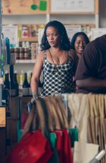 RIHANNA Out Shopping in Los Angeles 08/09/2019