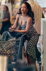 RIHANNA Out Shopping in Los Angeles 08/09/2019
