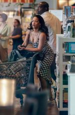RIHANNA Out Shopping in Los Angeles 08/09/2019