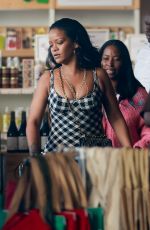 RIHANNA Out Shopping in Los Angeles 08/09/2019