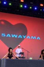 RINA SAWAYAMA Performs at Brighton & Hove Pride 08/03/2019