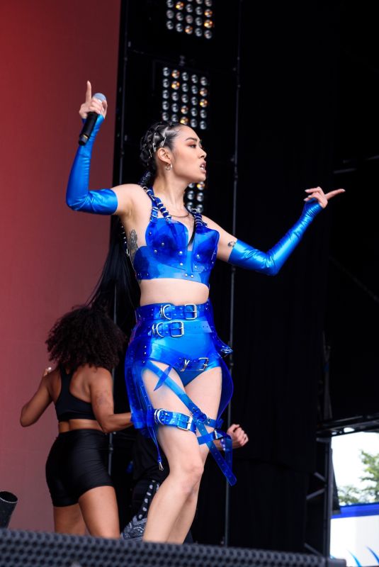 RINA SAWAYAMA Performs at Brighton & Hove Pride 08/03/2019