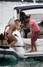 RITA ORA in Bikini on Vacation in Ibiza 08/07/2019
