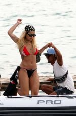 RITA ORA in Bikini on Vacation in Ibiza 08/07/2019