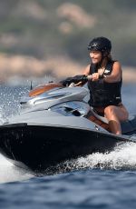 RITA ORA in Bikini on Vacation in Porto Cervo 08/14/2019