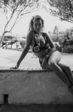 RITA ORA on the Set of a Photoshoot, August 2019