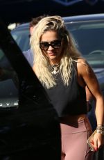 RITA ORA Out and About in Ibiza 08/02/2019