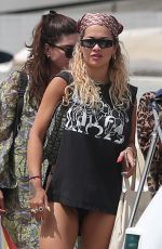 RITA ORA Out in Ibiza 08/07/2019
