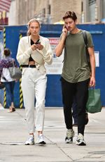 ROMEE STRIJD and Laurens Van Leeuwen Out Shopping in New York 07/31/2019