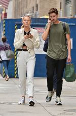 ROMEE STRIJD and Laurens Van Leeuwen Out Shopping in New York 07/31/2019