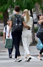 ROMEE STRIJD and Laurens Van Leeuwen Out Shopping in New York 07/31/2019