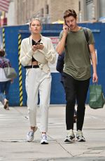 ROMEE STRIJD and Laurens Van Leeuwen Out Shopping in New York 07/31/2019