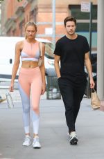 ROMEE STRIJD Leaves a Gym in New York 08/01/2019