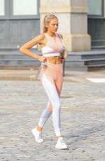 ROMEE STRIJD Leaves a Gym in New York 08/01/2019