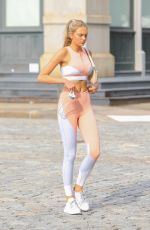 ROMEE STRIJD Leaves a Gym in New York 08/01/2019