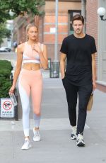 ROMEE STRIJD Leaves a Gym in New York 08/01/2019