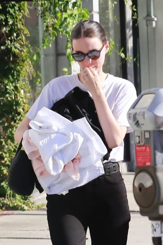 ROONEY MARA Out and About in Los Angeles 08/24/2019