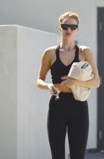 ROSIE HUNTINGTON-WHITELEY Leaves Pilates Class in West Hollywood 08/13/2019