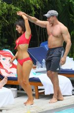 ROXANNE PALLETT in Bikini at a Pool in New York 08/25/2019