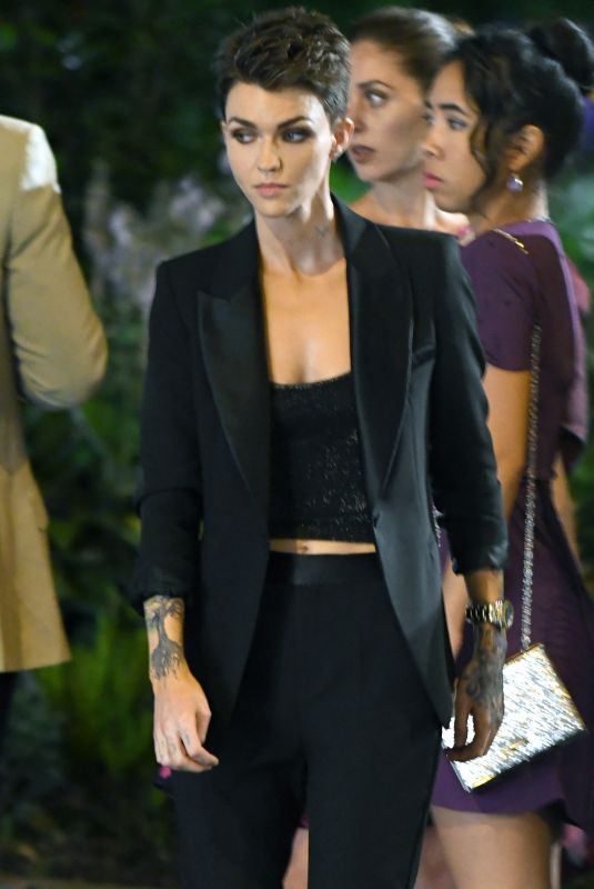RUBY ROSE on the Set of Batwoman in Vancouver 08/02/2019