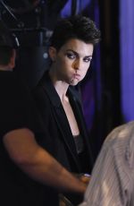 RUBY ROSE on the Set of Batwoman in Vancouver 08/02/2019