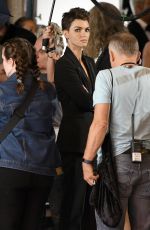 RUBY ROSE on the Set of Batwoman in Vancouver 08/02/2019