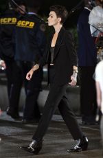 RUBY ROSE on the Set of Batwoman in Vancouver 08/02/2019