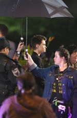 RUBY ROSE on the Set of Batwoman in Vancouver 08/02/2019
