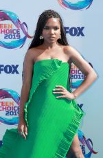 RYAN DESTINY at Teen Choice Awards 2019 in Hermosa Beach 08/11/2019