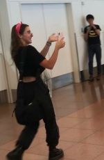 SABRINA CAPRENTER at Airport in Tokyo 08/15/2019