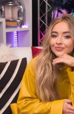 SABRINA CARPENTER at Young Hollywood Studios in Los Angeles 08/23/2019