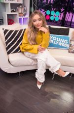 SABRINA CARPENTER at Young Hollywood Studios in Los Angeles 08/23/2019