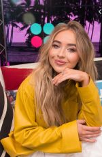 SABRINA CARPENTER at Young Hollywood Studios in Los Angeles 08/23/2019