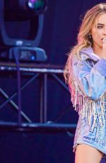SABRINA CARPENTER Performs at a Concert in Osaka 08/17/2019