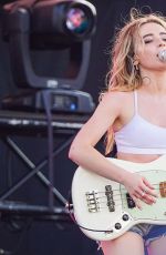 SABRINA CARPENTER Performs at a Concert in Osaka 08/17/2019