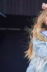 SABRINA CARPENTER Performs at a Concert in Osaka 08/17/2019