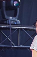 SABRINA CARPENTER Performs at a Concert in Osaka 08/17/2019