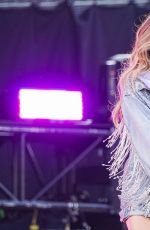 SABRINA CARPENTER Performs at a Concert in Osaka 08/17/2019