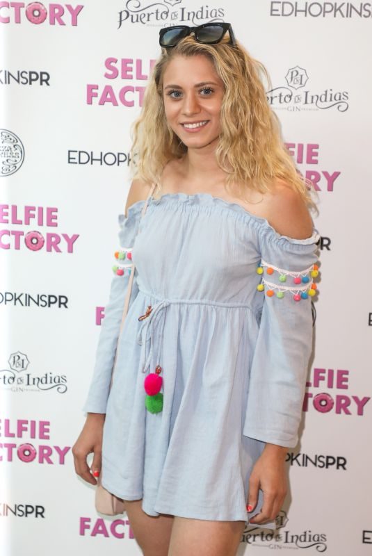 SABRINA STOCKER at Media Night at Selfie Factory in London 07/30/2019