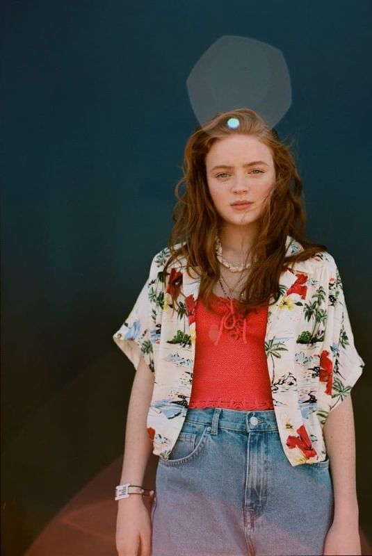 SADIE SINK for Glamour Magazine, Spain August 2019