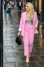 SAFFRON BARKER Out and About in London 08/09/2019