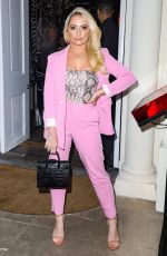 SAFFRON BARKER Out and About in London 08/09/2019