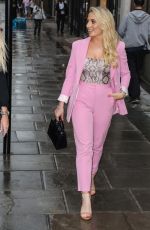 SAFFRON BARKER Out and About in London 08/09/2019