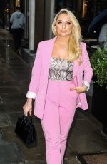 SAFFRON BARKER Out and About in London 08/09/2019