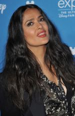 SALMA HAYEK at D23 Expo in Anaheim 08/24/2019