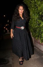 SALMA HAYEK at Giorgio Baldi in Santa Monica 08/17/2019