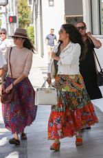 SALMA HAYEK Out for Lunch at E Baldi in Beverly Hills 08/02/2019