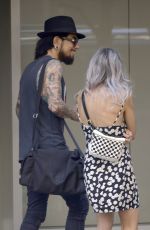 SAMIRE ARMSTRONG and Dave Navarro Out in New York 08/15/2019
